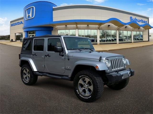 used 2017 Jeep Wrangler Unlimited car, priced at $17,500