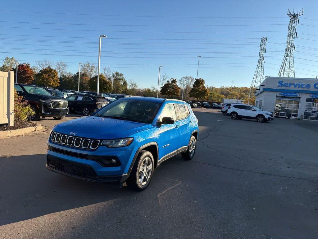 used 2024 Jeep Compass car, priced at $20,224