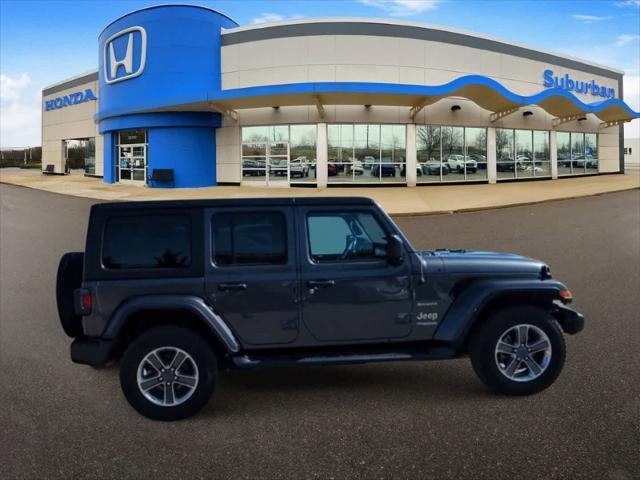 used 2021 Jeep Wrangler Unlimited car, priced at $30,899