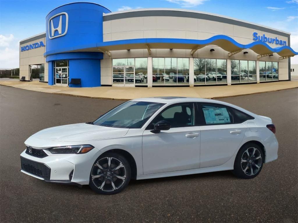 new 2025 Honda Civic Hybrid car, priced at $33,555