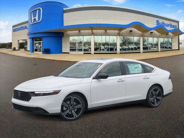 new 2025 Honda Accord Hybrid car, priced at $35,260