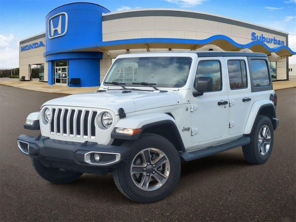 used 2020 Jeep Wrangler Unlimited car, priced at $27,238