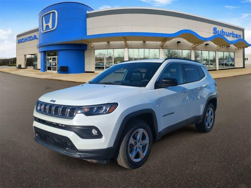 used 2024 Jeep Compass car, priced at $20,795
