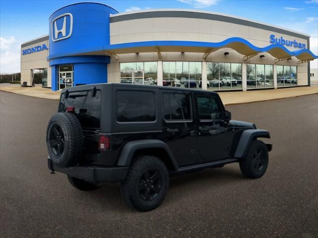 used 2016 Jeep Wrangler Unlimited car, priced at $14,000