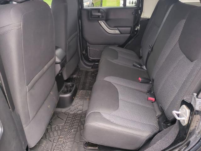 used 2016 Jeep Wrangler Unlimited car, priced at $14,000