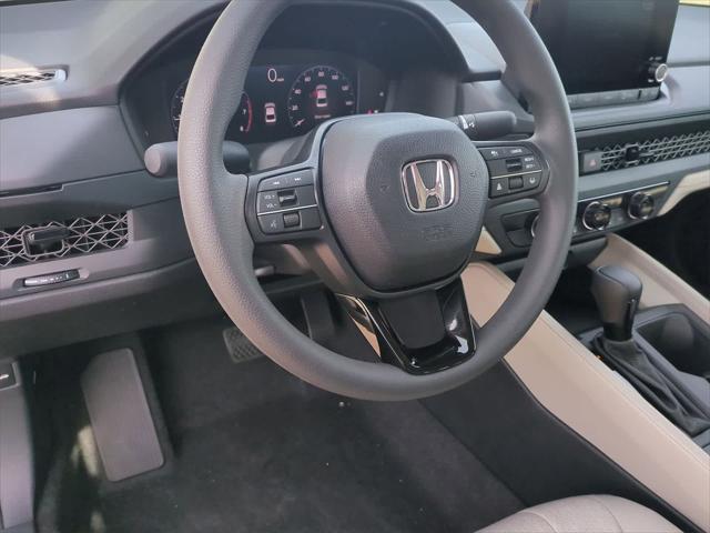 new 2025 Honda Accord car, priced at $28,390