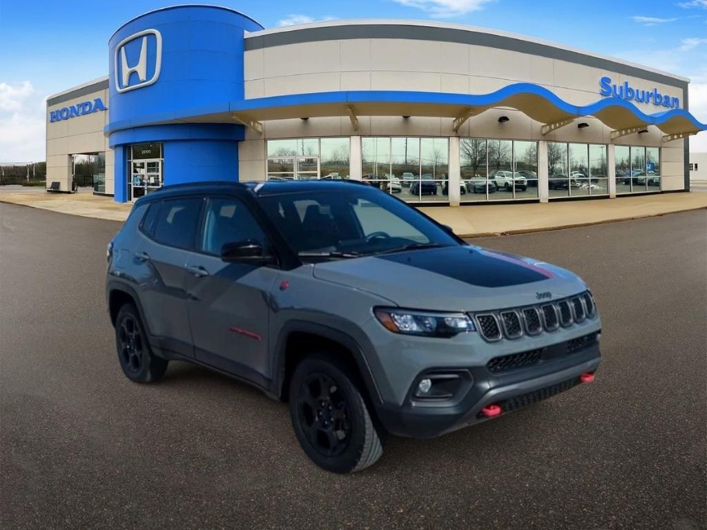 used 2023 Jeep Compass car, priced at $25,000