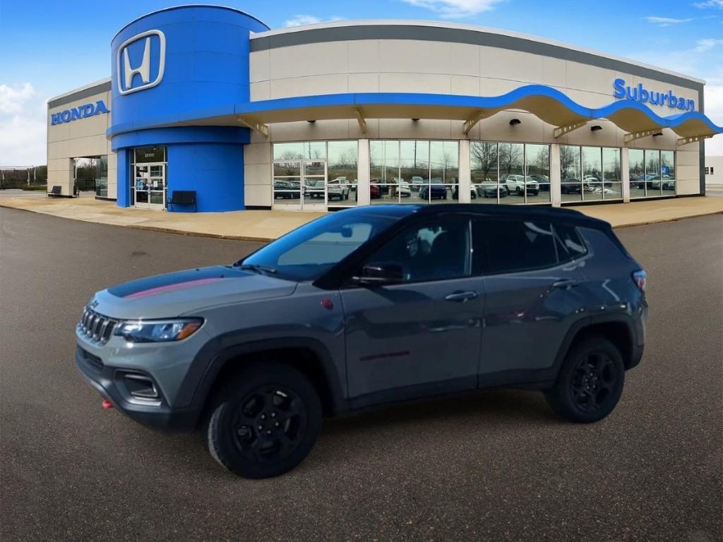 used 2023 Jeep Compass car, priced at $25,000