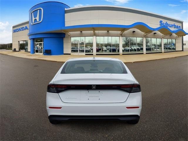 new 2024 Honda Accord car, priced at $29,887