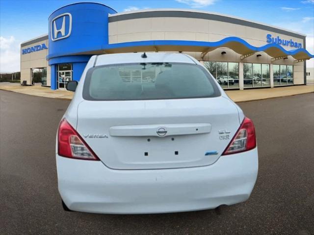 used 2012 Nissan Versa car, priced at $4,750