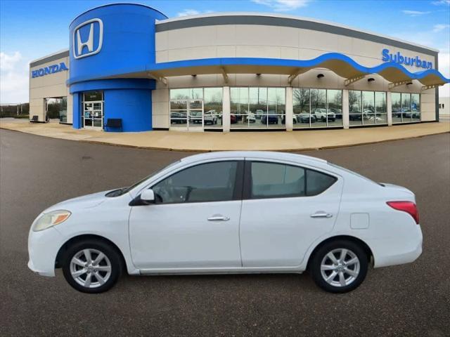 used 2012 Nissan Versa car, priced at $4,750