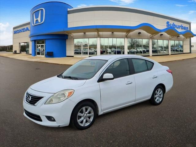 used 2012 Nissan Versa car, priced at $4,750