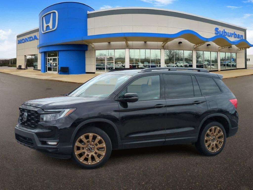 used 2023 Honda Passport car, priced at $37,000