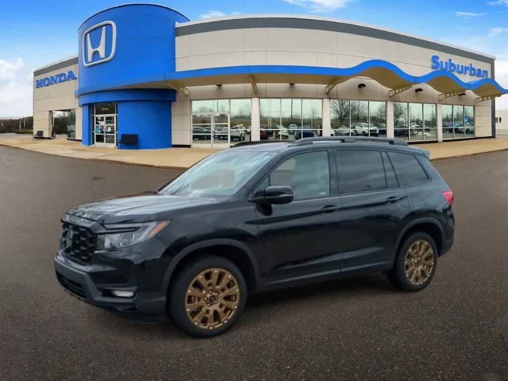 used 2023 Honda Passport car, priced at $37,000