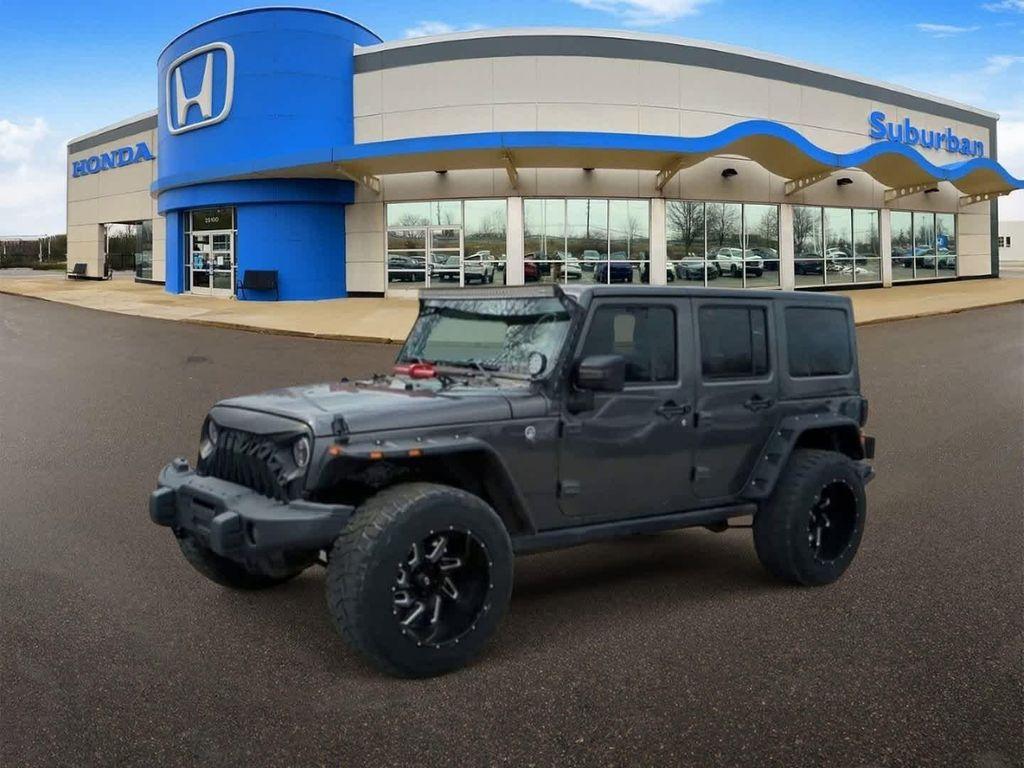 used 2016 Jeep Wrangler Unlimited car, priced at $18,091