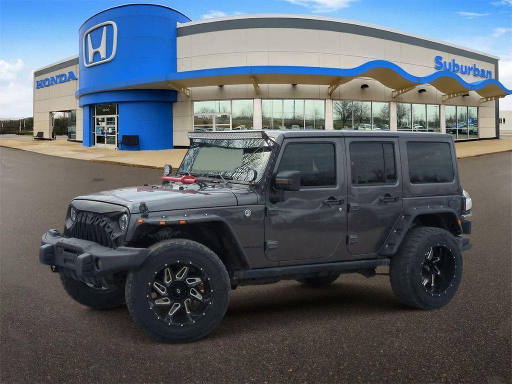 used 2016 Jeep Wrangler Unlimited car, priced at $18,091