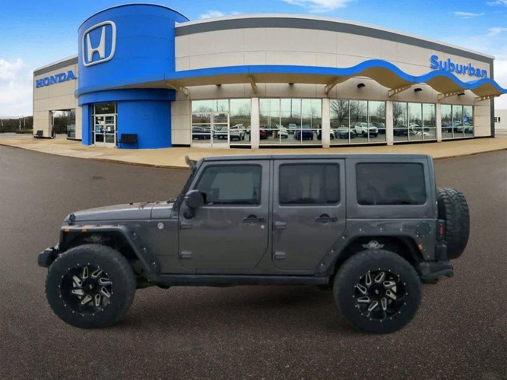 used 2016 Jeep Wrangler Unlimited car, priced at $18,091