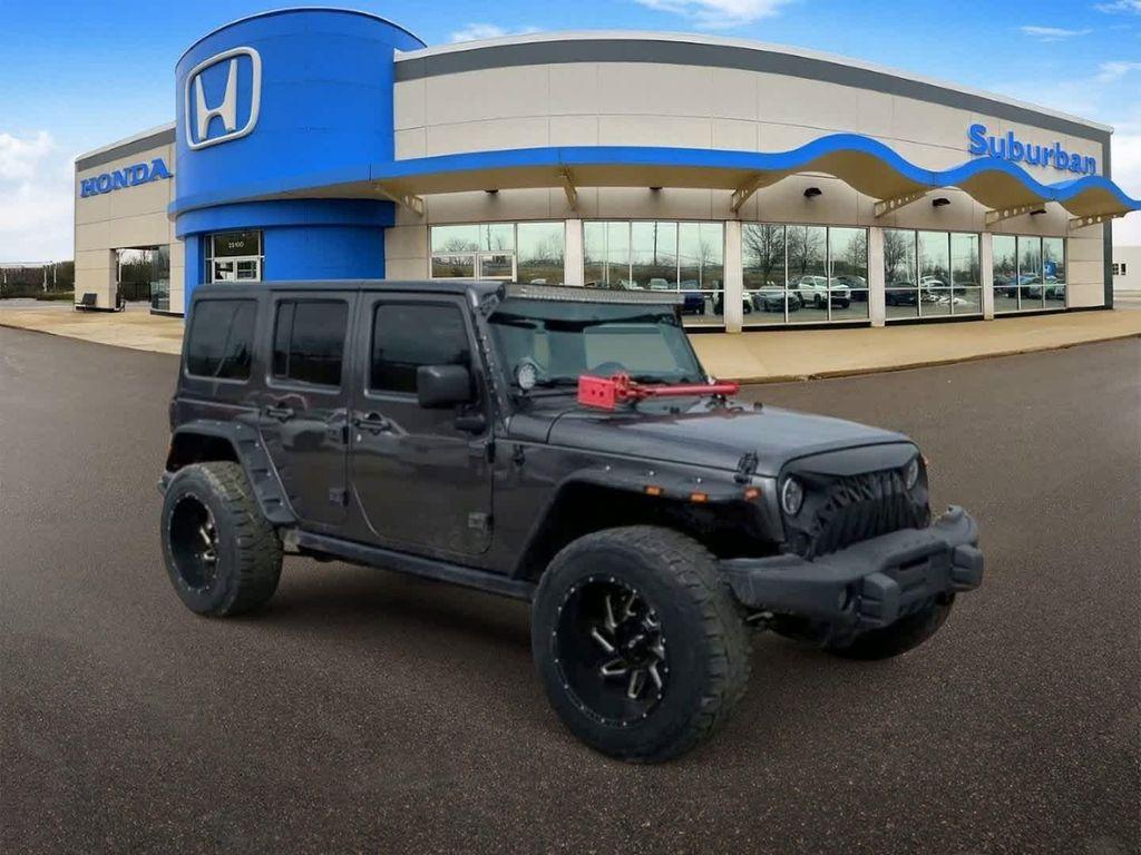 used 2016 Jeep Wrangler Unlimited car, priced at $18,091