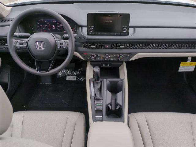 new 2025 Honda Accord car, priced at $32,110