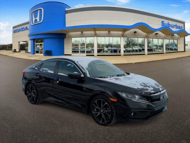 used 2020 Honda Civic car, priced at $12,000