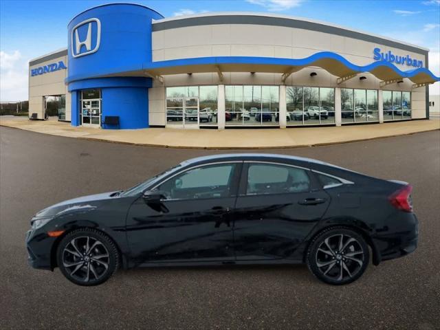 used 2020 Honda Civic car, priced at $12,000