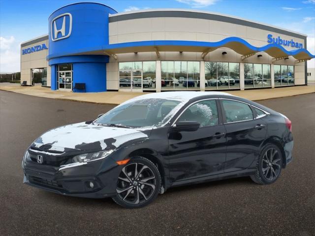 used 2020 Honda Civic car, priced at $12,500