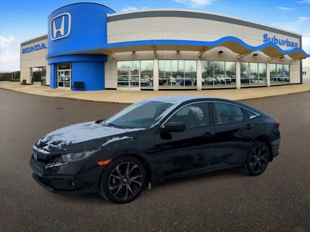 used 2020 Honda Civic car, priced at $12,000