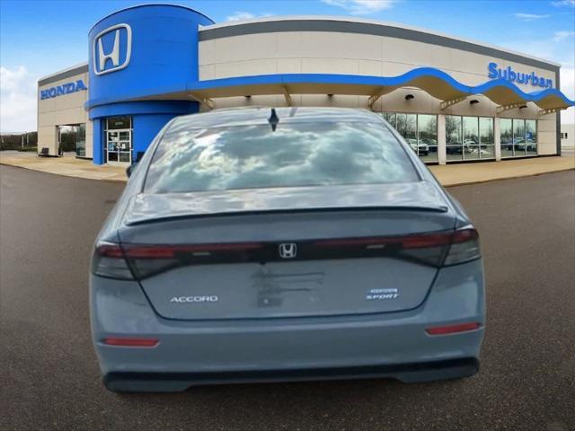 new 2025 Honda Accord Hybrid car, priced at $35,260