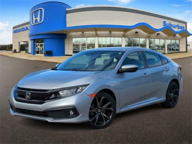 used 2019 Honda Civic car, priced at $21,000