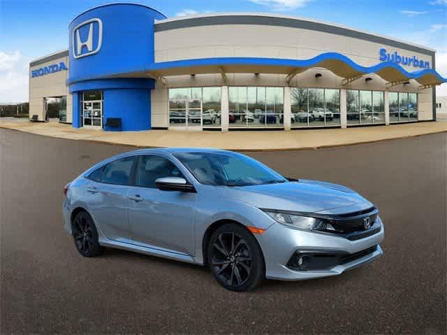 used 2019 Honda Civic car, priced at $21,000