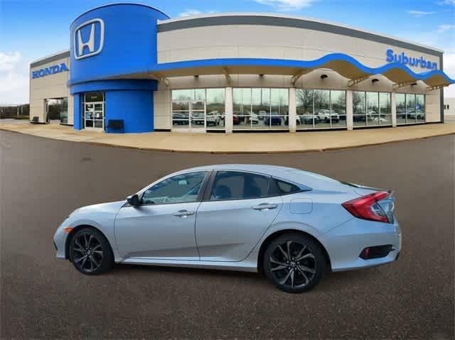 used 2019 Honda Civic car, priced at $21,000