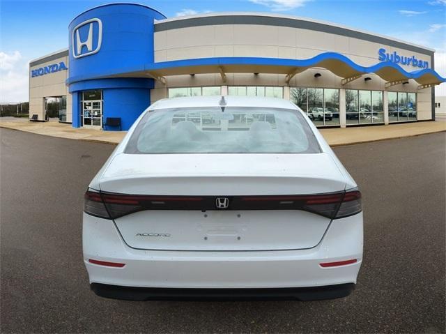 new 2024 Honda Accord car, priced at $29,887