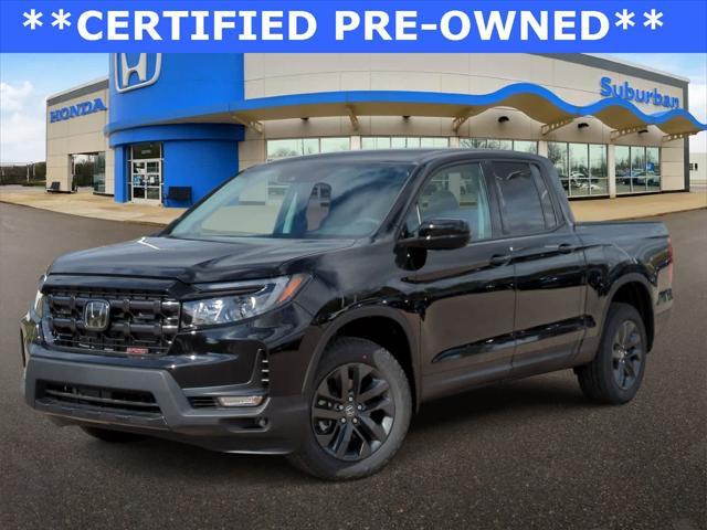 used 2025 Honda Ridgeline car, priced at $37,498