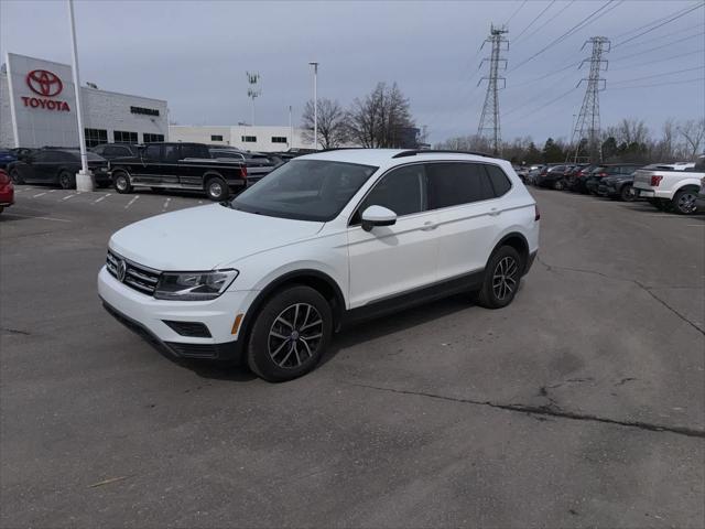 used 2021 Volkswagen Tiguan car, priced at $18,000