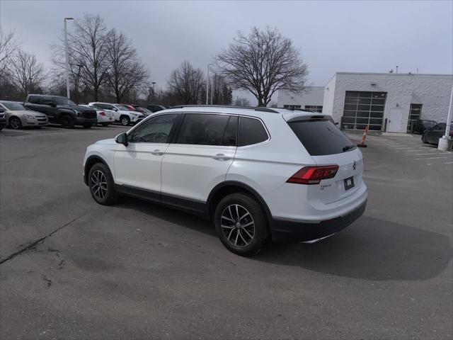 used 2021 Volkswagen Tiguan car, priced at $18,000