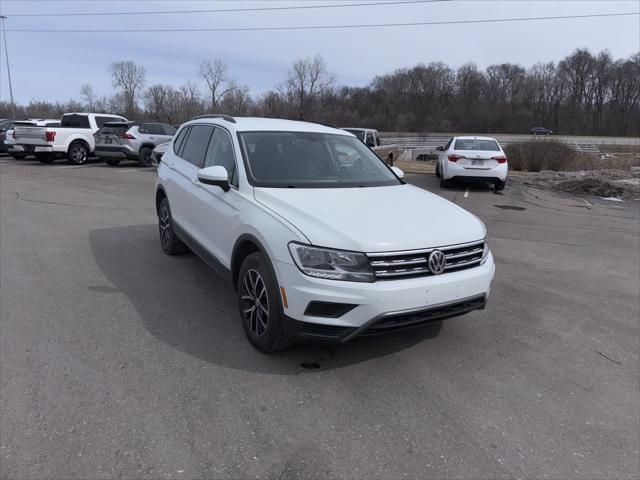 used 2021 Volkswagen Tiguan car, priced at $18,000