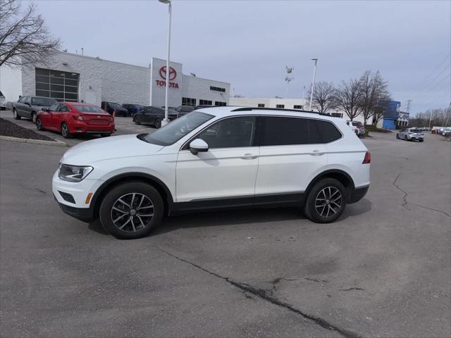 used 2021 Volkswagen Tiguan car, priced at $18,000