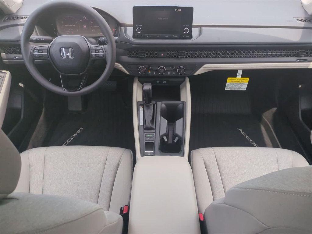 new 2025 Honda Accord car, priced at $28,357