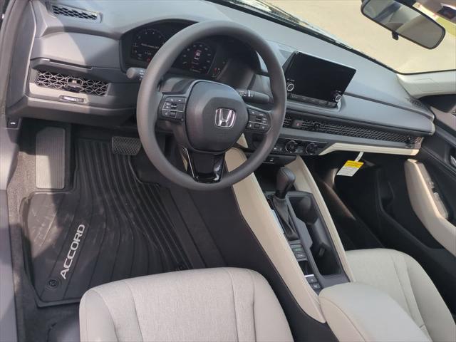 new 2025 Honda Accord car, priced at $29,445