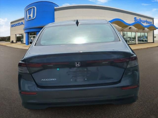 new 2025 Honda Accord car, priced at $29,445