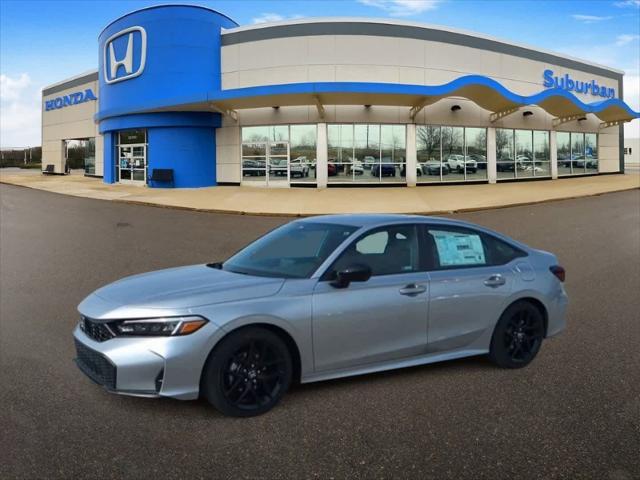 new 2025 Honda Civic car, priced at $27,400
