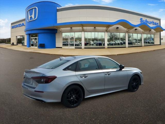 new 2025 Honda Civic car, priced at $27,400