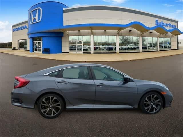 used 2021 Honda Civic car, priced at $20,500