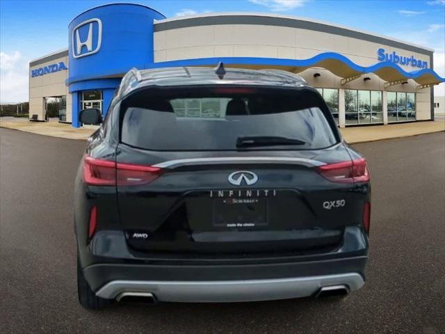 used 2020 INFINITI QX50 car, priced at $21,500