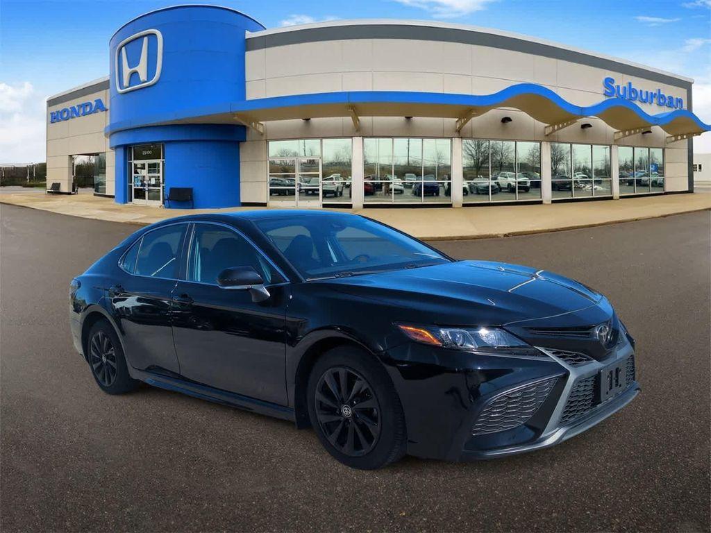 used 2021 Toyota Camry car, priced at $20,897