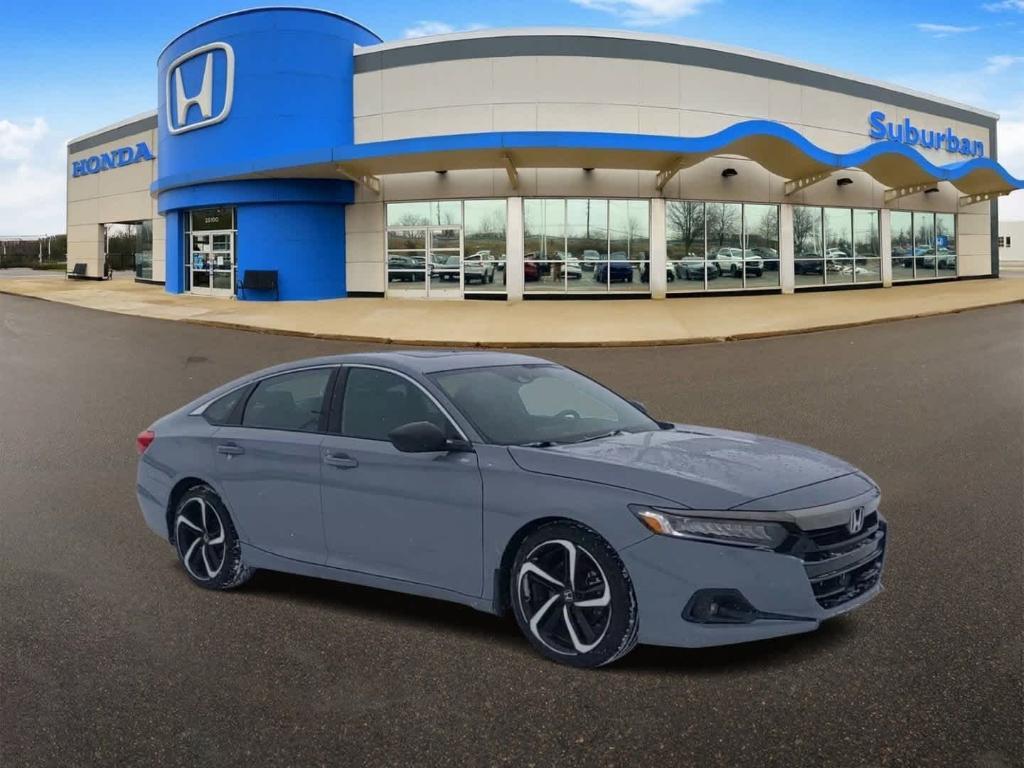 used 2021 Honda Accord car, priced at $24,000