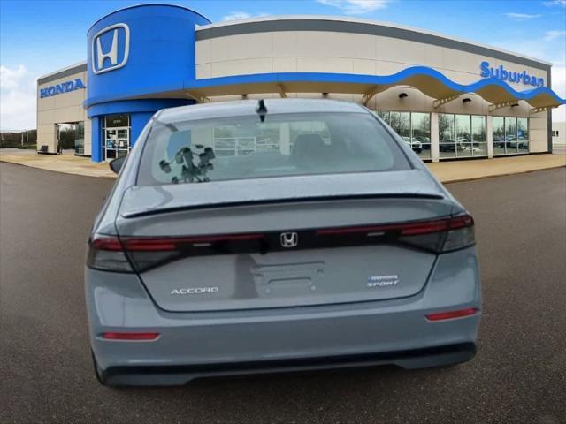 new 2025 Honda Accord Hybrid car, priced at $35,260
