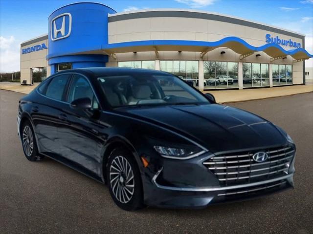 used 2022 Hyundai Sonata Hybrid car, priced at $18,500