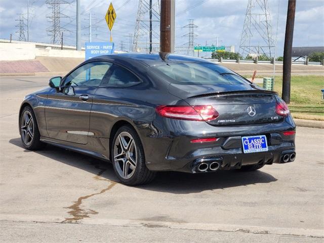 used 2019 Mercedes-Benz AMG C 43 car, priced at $31,495