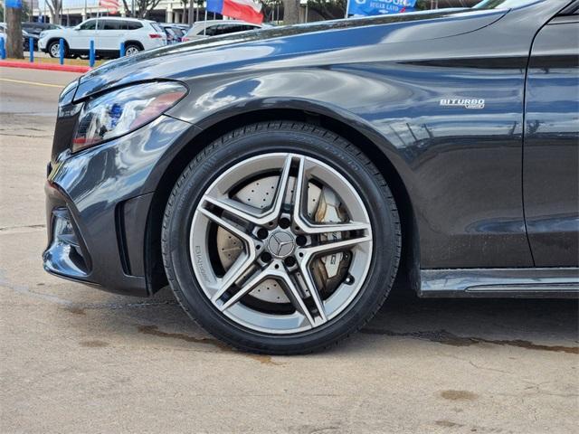 used 2019 Mercedes-Benz AMG C 43 car, priced at $31,495